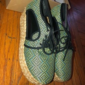 Sz 10 open side shoe. ASOS.